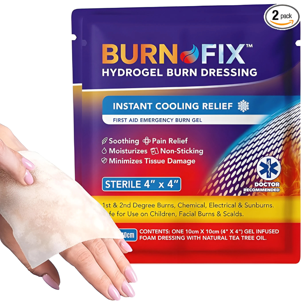 Burn Fix First Aid Burn Cream – Fast Relief for Burns & Wounds – Burn-Fix